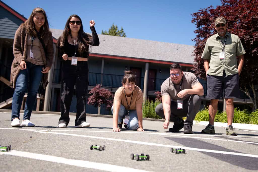 Catalysts participating in an on-site activity